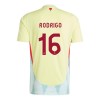 Spania Rodrigo 16 Borte EM 2024 - Herre Fotballdrakt